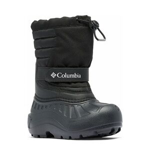 Columbia Black and White Kids' Snow Boots